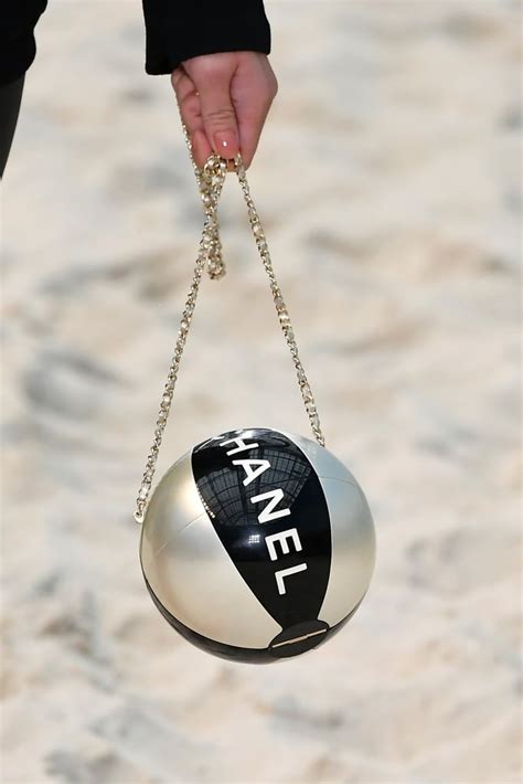 chanel straw purse|chanel bags with balls.